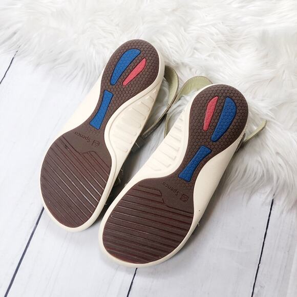 🆕 Spenco Women's Andi Leather Tan Smoke Strappy Sandals NEW Size 10 Orthotic - Picture 4 of 5